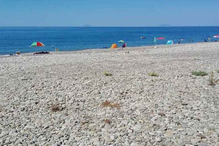 spiaggia Reitano Villa Margi